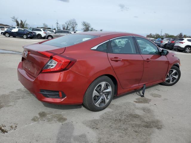 2HGFC2F67MH548900 - 2021 HONDA CIVIC LX RED photo 3