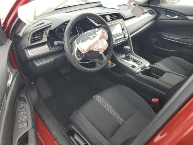 2HGFC2F67MH548900 - 2021 HONDA CIVIC LX RED photo 8