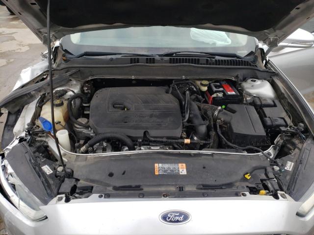 3FA6P0HD9ER135486 - 2014 FORD FUSION SE SILVER photo 11