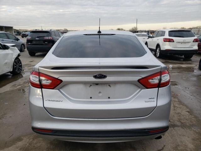 3FA6P0HD9ER135486 - 2014 FORD FUSION SE SILVER photo 6