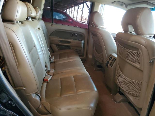 5FNYF28707B010988 - 2007 HONDA PILOT EXL BLACK photo 11