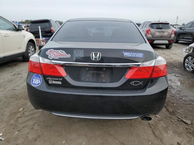 1HGCR2F30FA164823 - 2015 HONDA ACCORD LX BLACK photo 6