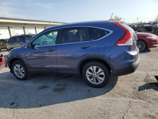 5J6RM4H77CL007318 - 2012 HONDA CR-V EXL 蓝色 照片 2