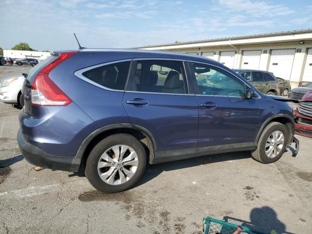 5J6RM4H77CL007318 - 2012 HONDA CR-V EXL 蓝色 照片 3