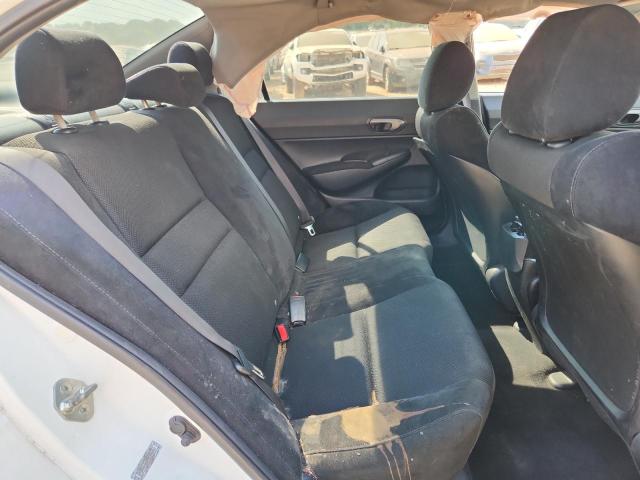 2HGFA16639H346353 - 2009 HONDA CIVIC LX-S WHITE photo 10