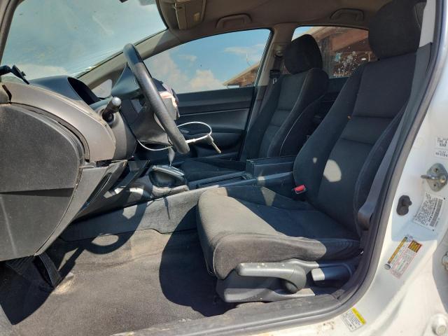 2HGFA16639H346353 - 2009 HONDA CIVIC LX-S WHITE photo 7