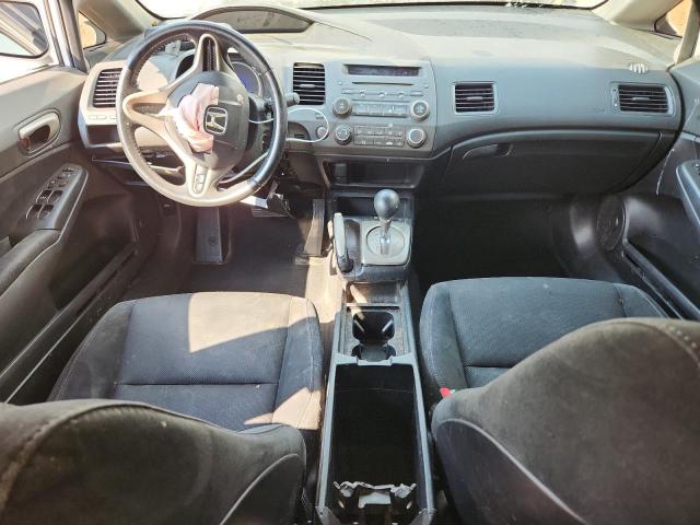 2HGFA16639H346353 - 2009 HONDA CIVIC LX-S WHITE photo 8