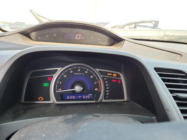 2HGFA16639H346353 - 2009 HONDA CIVIC LX-S WHITE photo 9