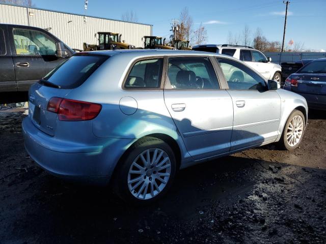 WAUNF78P77A050264 - 2007 AUDI A3 2.0 PREMIUM BLUE photo 3