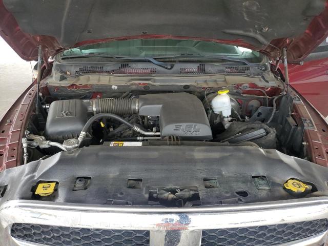 1C6RR6KG4MS560518 - 2021 RAM 1500 CLASS TRADESMAN Бордовий фото 11