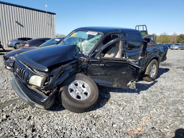 5TEGN92N93Z261581 - 2003 TOYOTA TACOMA DOUBLE CAB PRERUNNER BLACK photo 1