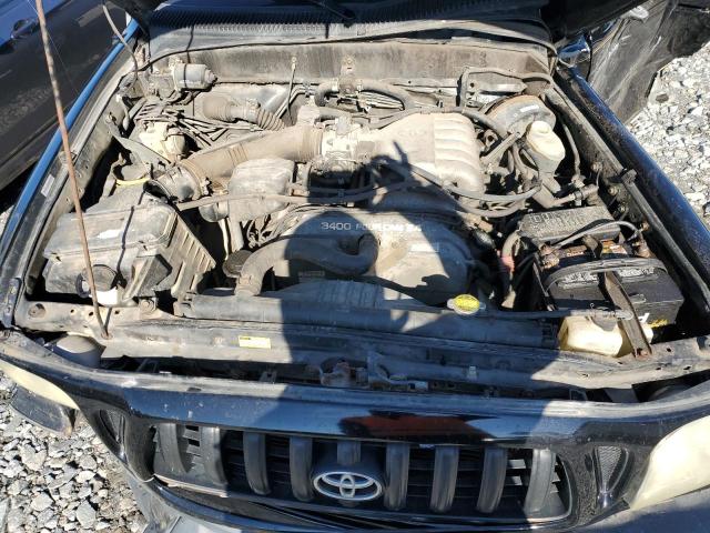 5TEGN92N93Z261581 - 2003 TOYOTA TACOMA DOUBLE CAB PRERUNNER BLACK photo 11