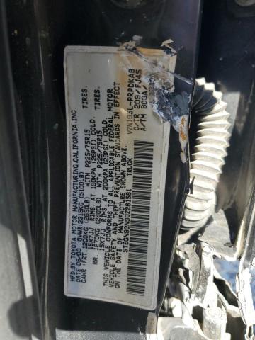 5TEGN92N93Z261581 - 2003 TOYOTA TACOMA DOUBLE CAB PRERUNNER BLACK photo 12