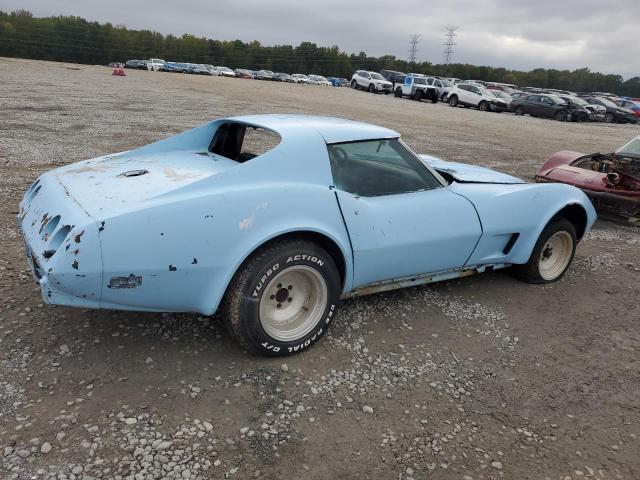 1Z37L6S425517 - 1976 CHEVROLET CORVETTE BLUE photo 3