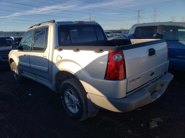 1FMZU77E92UB64750 - 2002 FORD EXPLORER S SILVER photo 2