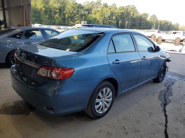 5YFBU4EE6DP216228 - 2013 TOYOTA COROLLA BASE Blau Foto 3