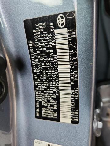 5YFEPMAE2MP262004 - 2021 TOYOTA COROLLA LE Boz foto 13