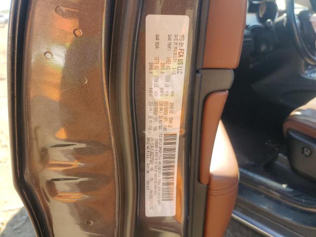 1C4RJFJG5GC373692 - 2016 JEEP GRAND CHER SUMMIT Gri fotoğraf 13