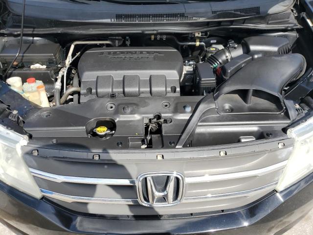 5FNRL5H63DB072161 - 2013 HONDA ODYSSEY EXL BLACK photo 12