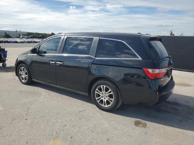 5FNRL5H63DB072161 - 2013 HONDA ODYSSEY EXL BLACK photo 2