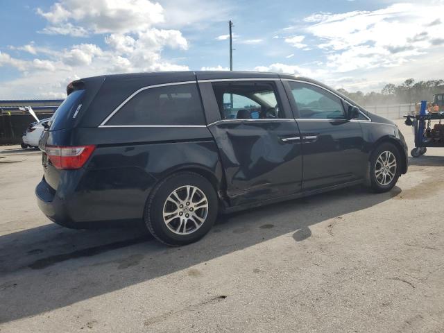 5FNRL5H63DB072161 - 2013 HONDA ODYSSEY EXL BLACK photo 3