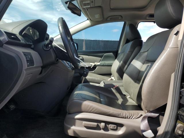 5FNRL5H63DB072161 - 2013 HONDA ODYSSEY EXL BLACK photo 7