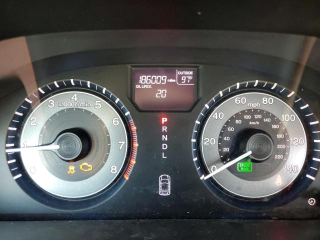 5FNRL5H63DB072161 - 2013 HONDA ODYSSEY EXL BLACK photo 9