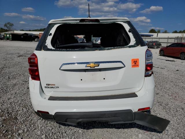 2GNALBEK5H1551632 - 2017 CHEVROLET EQUINOX LS WHITE photo 6