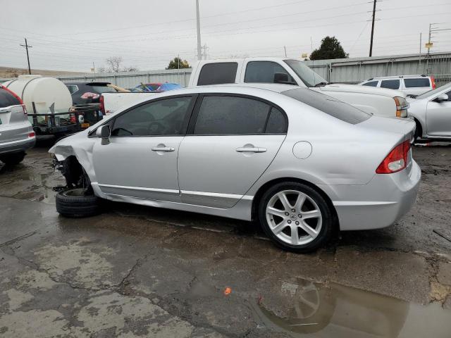 1HGFA16559L028616 - 2009 HONDA CIVIC LX SILVER photo 2