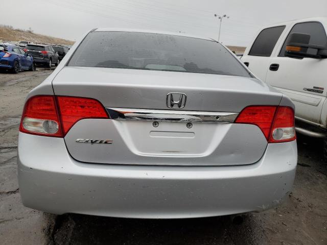 1HGFA16559L028616 - 2009 HONDA CIVIC LX SILVER photo 6