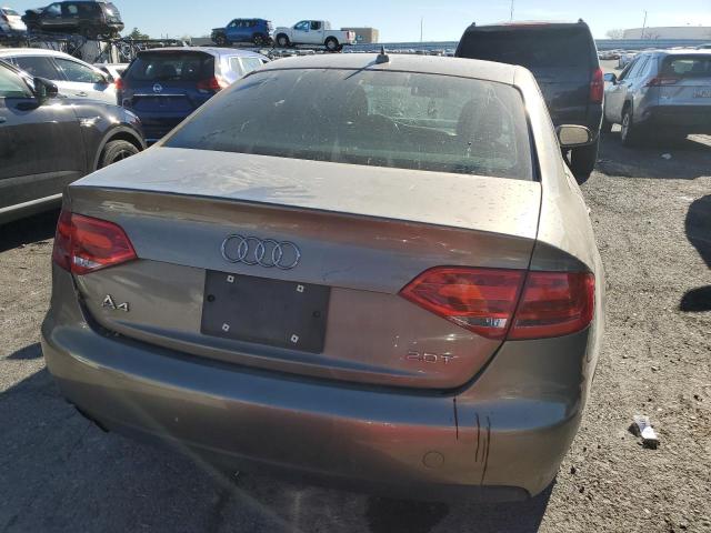 WAUAFAFL5AN038643 - 2010 AUDI A4 PREMIUM TAN photo 6