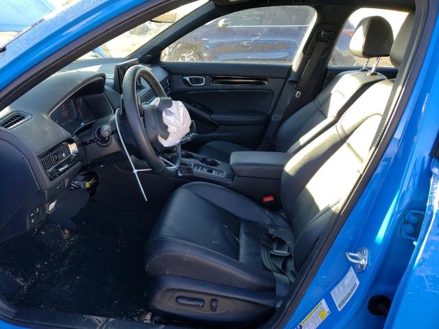 19XFL1H81NE021228 - 2022 HONDA CIVIC SPORT TOURING 蓝色 照片 7