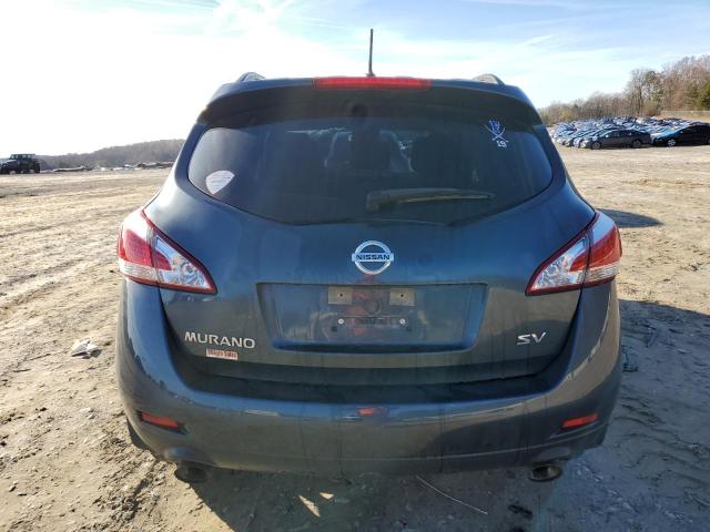 JN8AZ1MU3EW418316 - 2014 NISSAN MURANO S BLUE photo 6