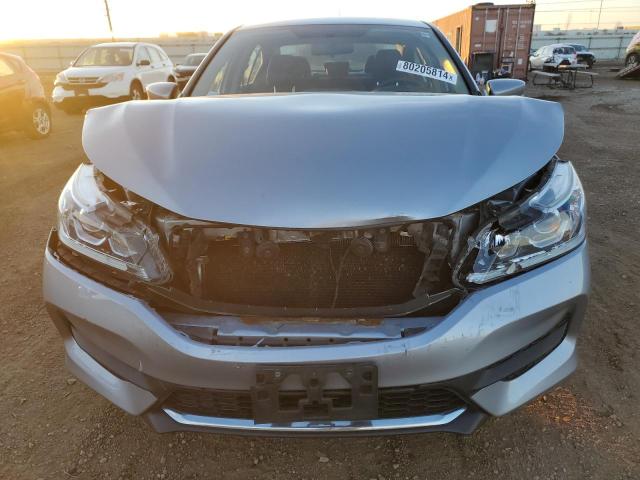 1HGCR2F34HA000106 - 2017 HONDA ACCORD LX GRAY photo 5