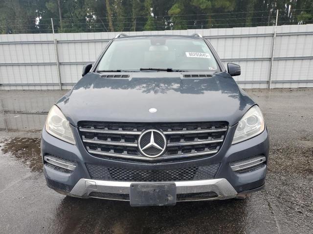 4JGDA5HB8DA209015 - 2013 MERCEDES-BENZ ML 350 4MATIC GRAY photo 5