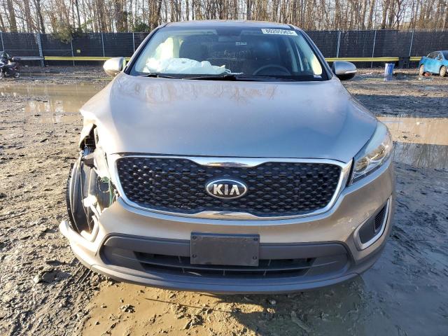 5XYPG4A38GG041507 - 2016 KIA SORENTO LX GRAY photo 5