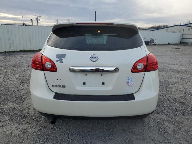 JN8AS5MTXCW276384 - 2012 NISSAN ROGUE S WHITE photo 6