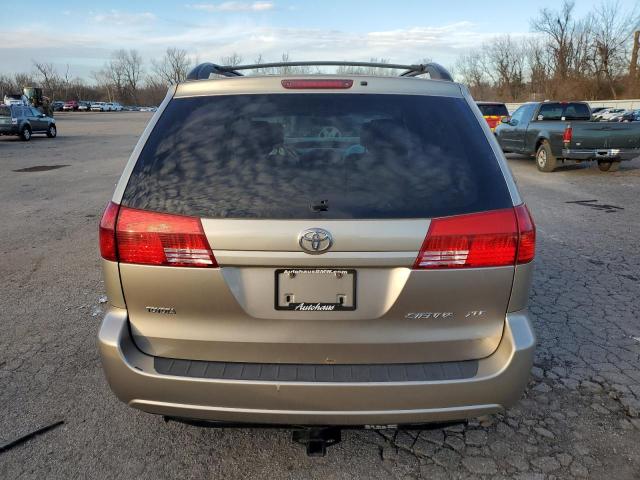 5TDZA22C04S082905 - 2004 TOYOTA SIENNA XLE TAN photo 6