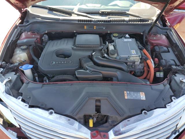 3LN6L2LU2DR824000 - 2013 LINCOLN MKZ HYBRID BURGUNDY photo 11