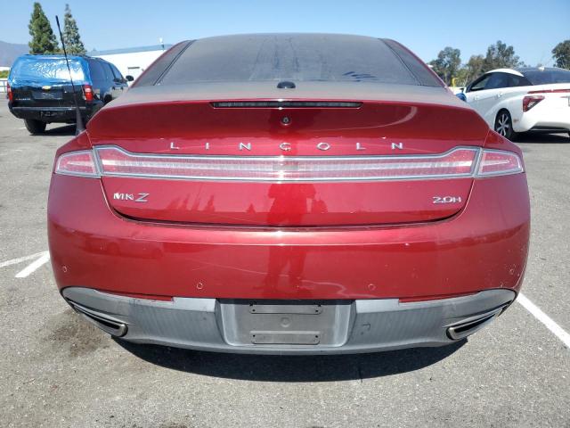 3LN6L2LU2DR824000 - 2013 LINCOLN MKZ HYBRID BURGUNDY photo 6
