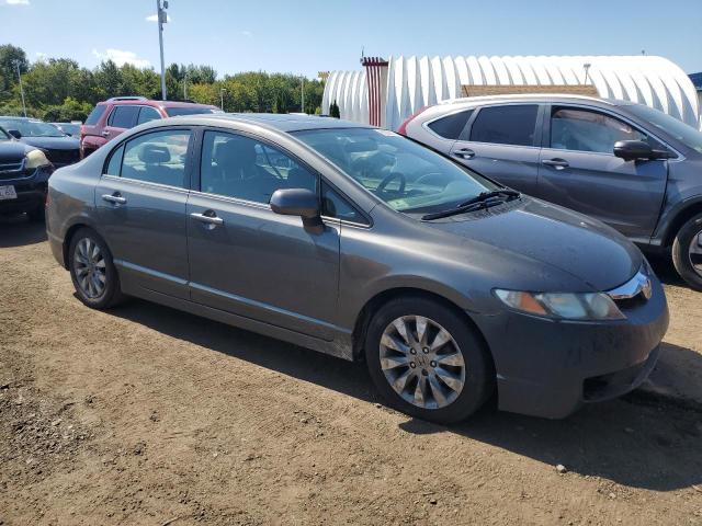 2HGFA1F80BH510648 - 2011 HONDA CIVIC EX GRAY photo 4