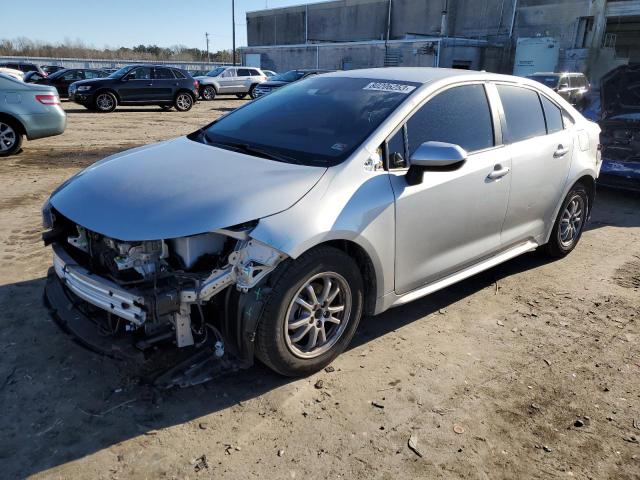 JTDEAMDE1NJ049242 - 2022 TOYOTA COROLLA LE SILVER photo 1