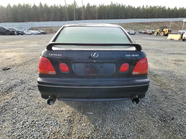 JT8BD69S920162344 - 2002 LEXUS GS 300 BLACK photo 6