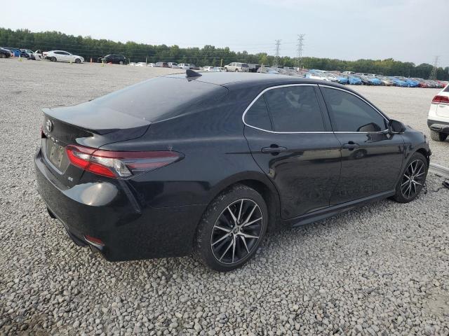 4T1G11AK1NU068000 - 2022 TOYOTA CAMRY SE BLACK photo 3
