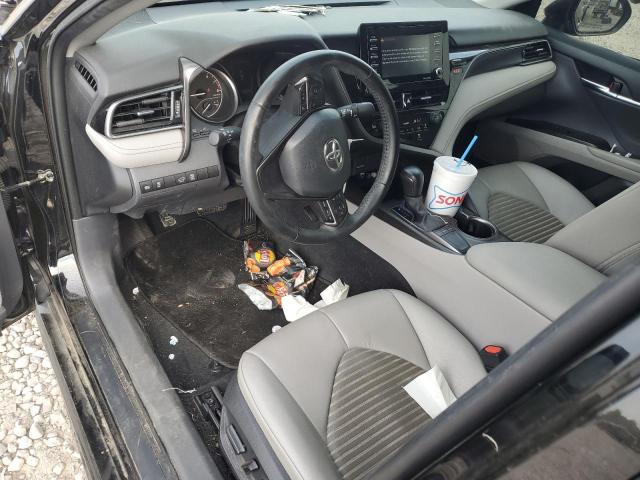 4T1G11AK1NU068000 - 2022 TOYOTA CAMRY SE BLACK photo 8