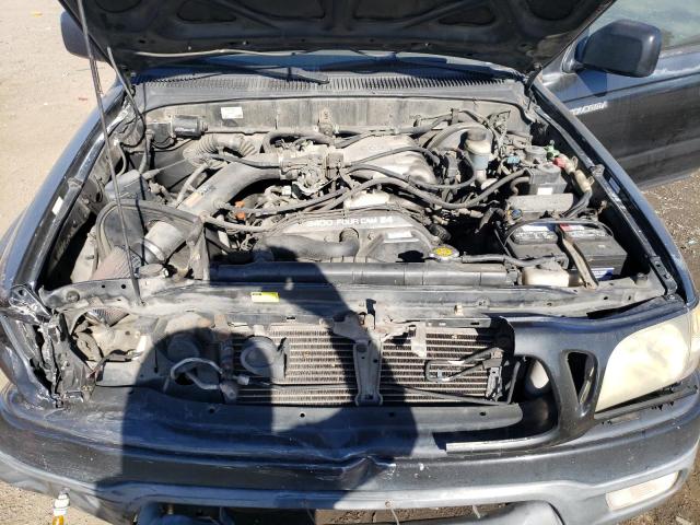 5TESN92N41Z817240 - 2001 TOYOTA TACOMA XTRACAB PRERUNNER შავი ფოტო 11