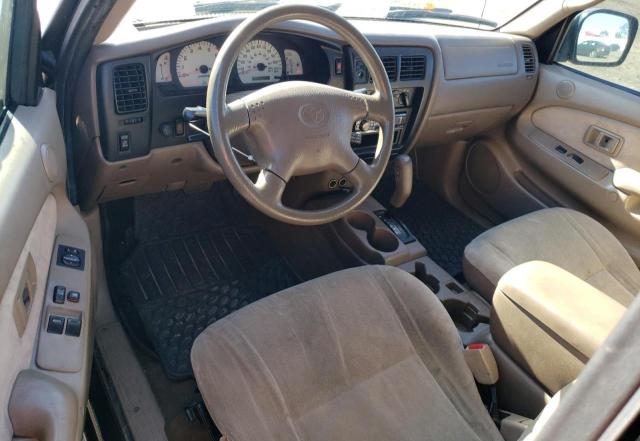 5TESN92N41Z817240 - 2001 TOYOTA TACOMA XTRACAB PRERUNNER შავი ფოტო 8