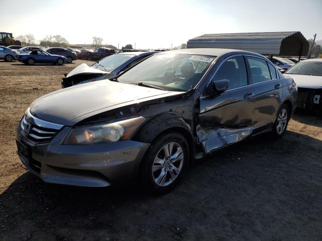 1HGCP2F64BA119362 - 2011 HONDA ACCORD SE GRAY photo 1