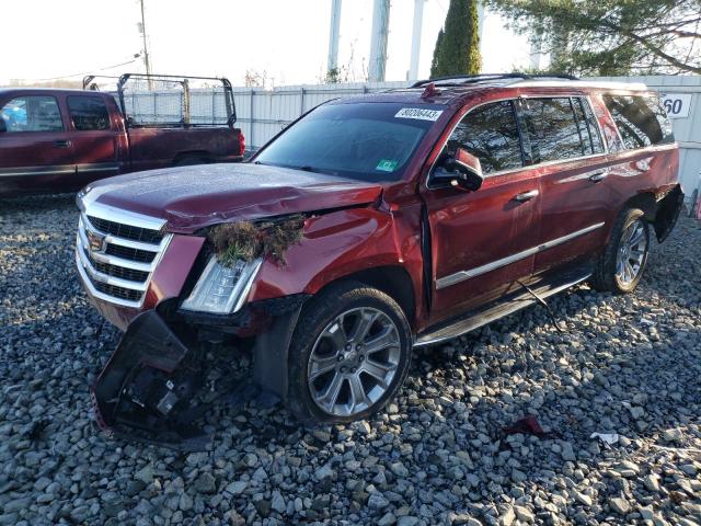 1GYS4HKJ7GR307246 - 2016 CADILLAC ESCALADE ESV LUXURY RED photo 1