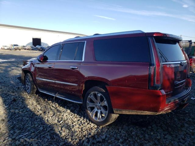 1GYS4HKJ7GR307246 - 2016 CADILLAC ESCALADE ESV LUXURY RED photo 2